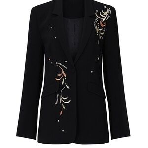 Cinq à Sept Embroidered Estelle Blazer